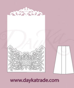 BOLSILLO FILIGRANA CON PIE