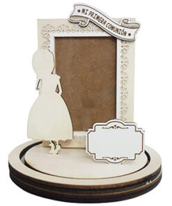 PORTAFOTOS COMUNIÓN NIÑA