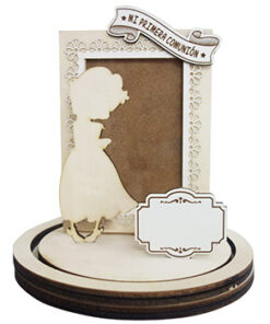 PORTAFOTOS COMUNIÓN NIÑA