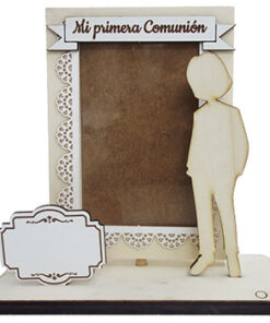 PORTAFOTOS COMUNIÓN NIÑO PEANA
