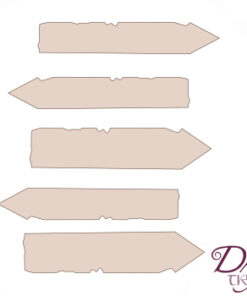 SET FLECHAS DIRECCIONES CARTELES EN MADERA DE CHOPO