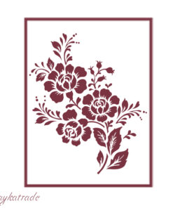 Stencil A4 Dayka “FLORES”