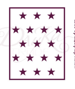 Plantillas de estarcido A4 Dayka “ESTRELLAS “
