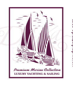 Plantillas de estarcido A4 Dayka “BARCOS DE VELA”