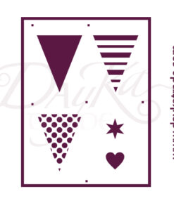 Plantillas de estarcido A4 Dayka ” Banderillas ”