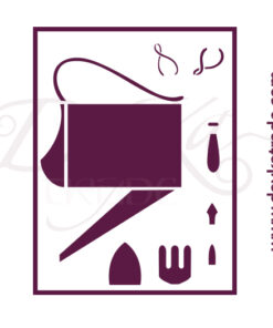 Plantillas de estarcido A4 Dayka “REGADERA”