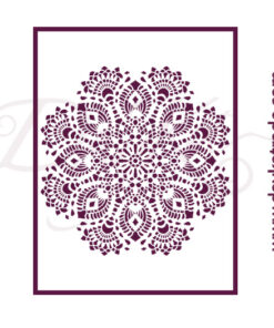 Plantillas de estarcido A4 Dayka. Fondo puntilla.