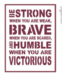 Stencil A3 Dayka “FRASE”