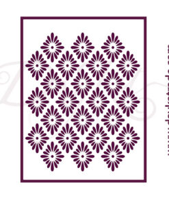 Stencil A4 Dayka FONDO ROMBOS