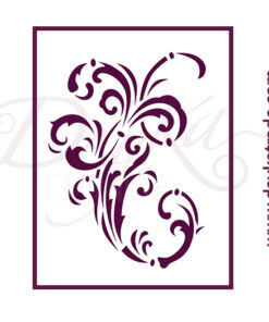 Stencil A4 Dayka FLORAL