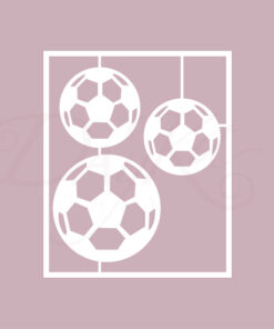 SET DE 3 BALONES DE FÚTBOL