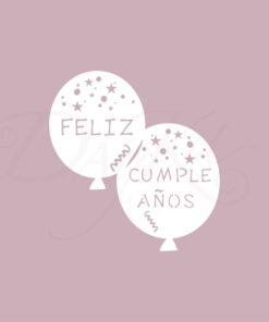 GLOBOS FELIZ CUMPLEAÑOS