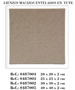 Cuadros de yute