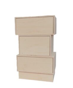 MESILLA 3 CAJONES DESIGUALES