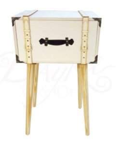 Mesilla maleta de madera