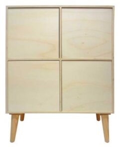 MUEBLE CÓMODA 4 CAJONES