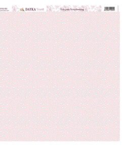 Tela para Scrapbooking – Corazones rosas