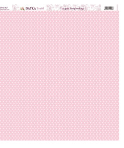 Tela para Scrapbooking – Lunares Rosa