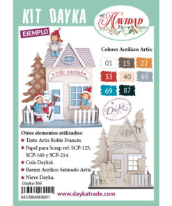 KIT CASITA CON ÁRBOL Y NIÑAS