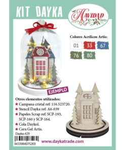 PEANA CASITA CON ABETOS