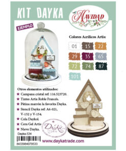 Casita pájaros con campana