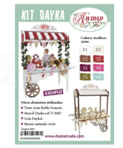 Carrito Candy Bar Navidad