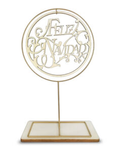 ARO “FELIZ NAVIDAD” CON PEANA