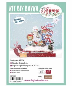 KIT DIY DAYKA TRINEO CON ANIMALES