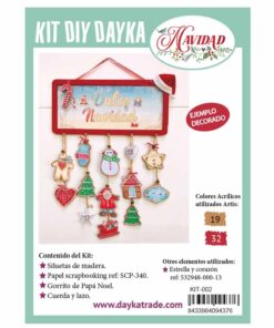 KIT DIY DAYKA CARTEL NAVIDEÑO “DULCE NAVIDAD”