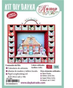 KIT DIY DAYKA CALENDARIO DE ADVIENTO