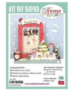 KIT DIY DAYKA PORTAFOTOS ARBOL DE NAVIDAD