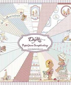 Block 24 hojas “Playa” 20×20 cm