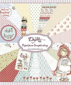 Block 24 hojas “Cuentos” 20×20 cm