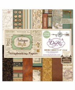 COLECCIÓN SCRAP “ANTIQUE STYLE” Dayka 20×20 cm