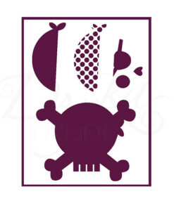 Stencil A4 Dayka Calavera