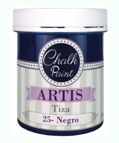 NEGRO PINTURA TIZA CHALK PAINT ARTIS