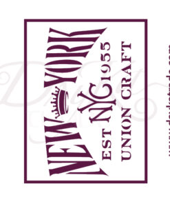 Stencil A5 Dayka NEW YORK