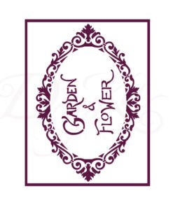 Stencil A5 Dayka “GARDEN FLOWER”