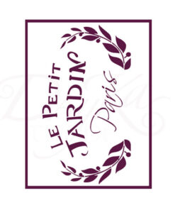 Stencil A5 Dayka “LE PETIT JARDIN”