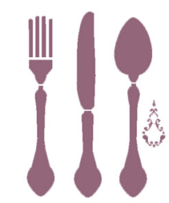 Stencil A5 Dayka Cubiertos