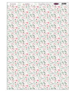 DTXM-2084 Tela Para Scrap Y Cartonaje -Flores “Puro Amor Rosas” 32×70 Cm