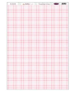 DTXM-2085 Tela Para Scrap Y Cartonaje – Cuadros Rosas “Puro Amor Rosas” 32×70 Cm