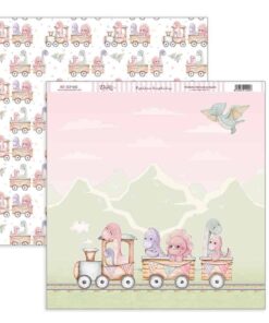 SCP-600 Papel Scrap Colección De Bebé “Puro Amor Rosas”