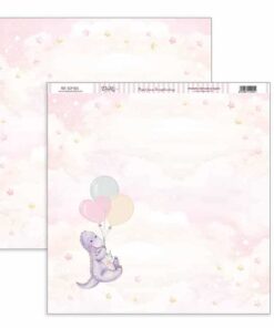 SCP-601 Papel Scrap Colección De Bebé “Puro Amor Rosas”