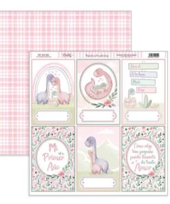 SCP-606 Papel Scrap Colección De Bebé “Puro Amor Rosas”