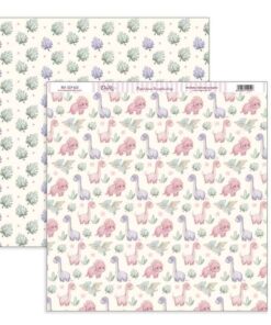 SCP-610 Papel Scrap Colección De Bebé “Puro Amor Rosas”