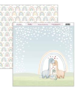 SCP-614 Papel Scrap Colección De Bebé “Puro Amor Azules”