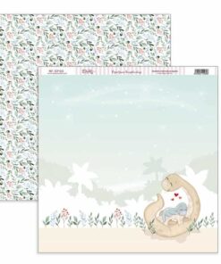 SCP-616 Papel Scrap Colección De Bebé “Puro Amor Azules”