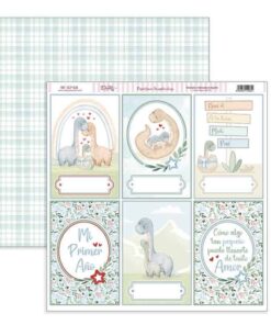 SCP-618 Papel Scrap Colección De Bebé “Puro Amor Azules”