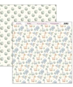 SCP-622 Papel Scrap Colección De Bebé “Puro Amor Azules”